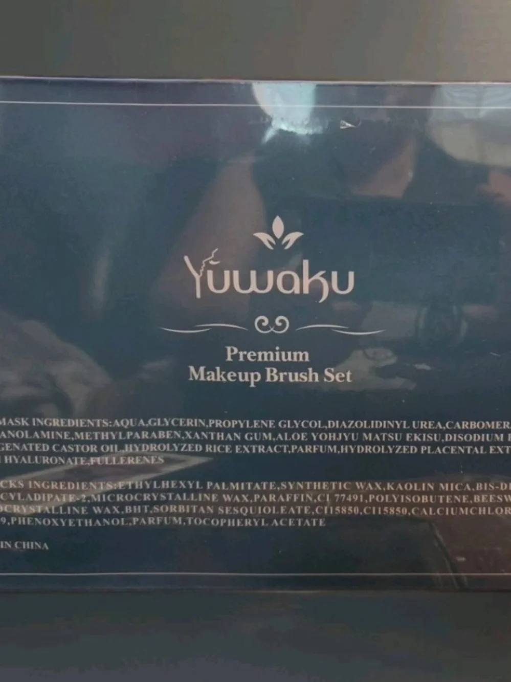 Yuwaku Premium Makeup Brush Set & Rude Cosmetics QUEEN OF DIAMONDS-Face Card